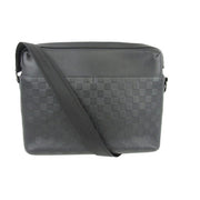 Pre-Owned LOUIS VUITTON Onyx Damier Infini Leather Calypso MM Messenger Bag